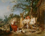 Jean-Baptiste Le Prince The Russian Cradle oil on canvas